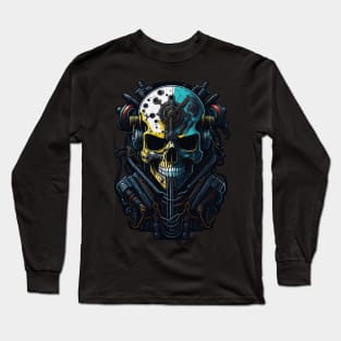 Cyborg Heads Long Sleeve T-Shirt